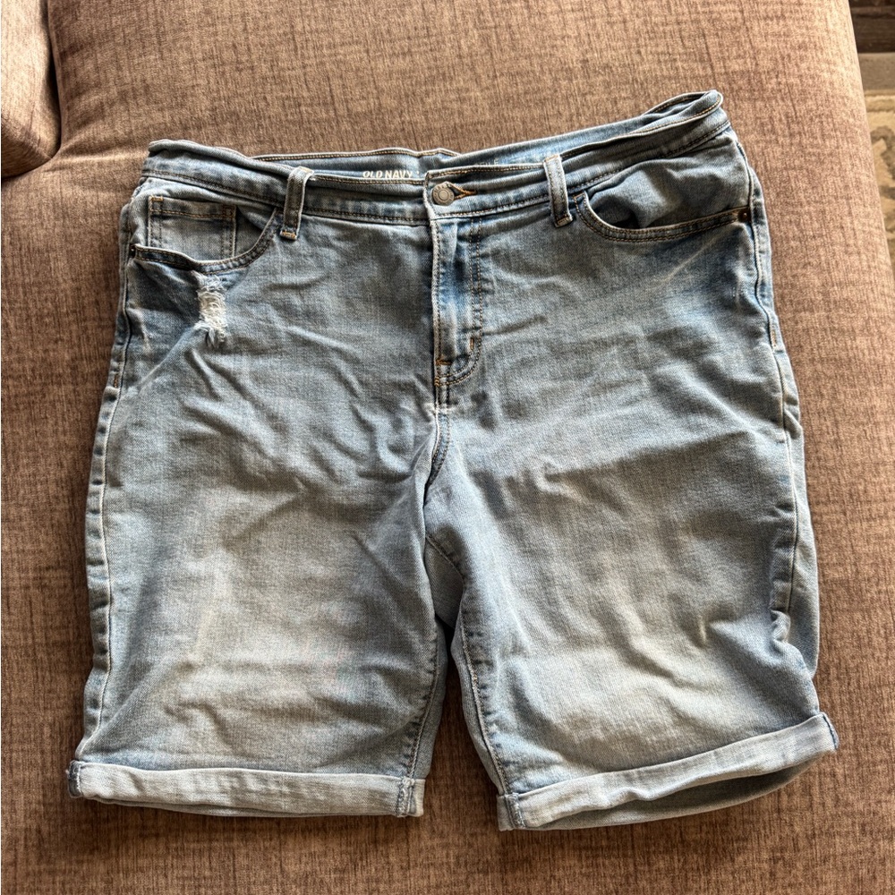 Old Navy Light Blue Jean Shorts